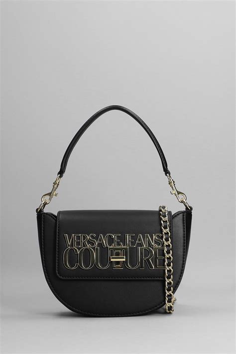 versace jeans borsa nera cerniere|versace jeans black label.